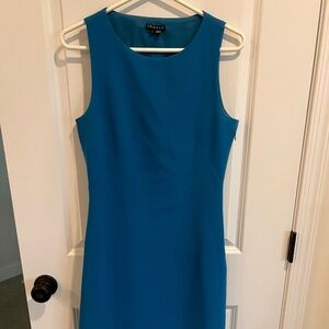 Theory Blue Cutout Dress